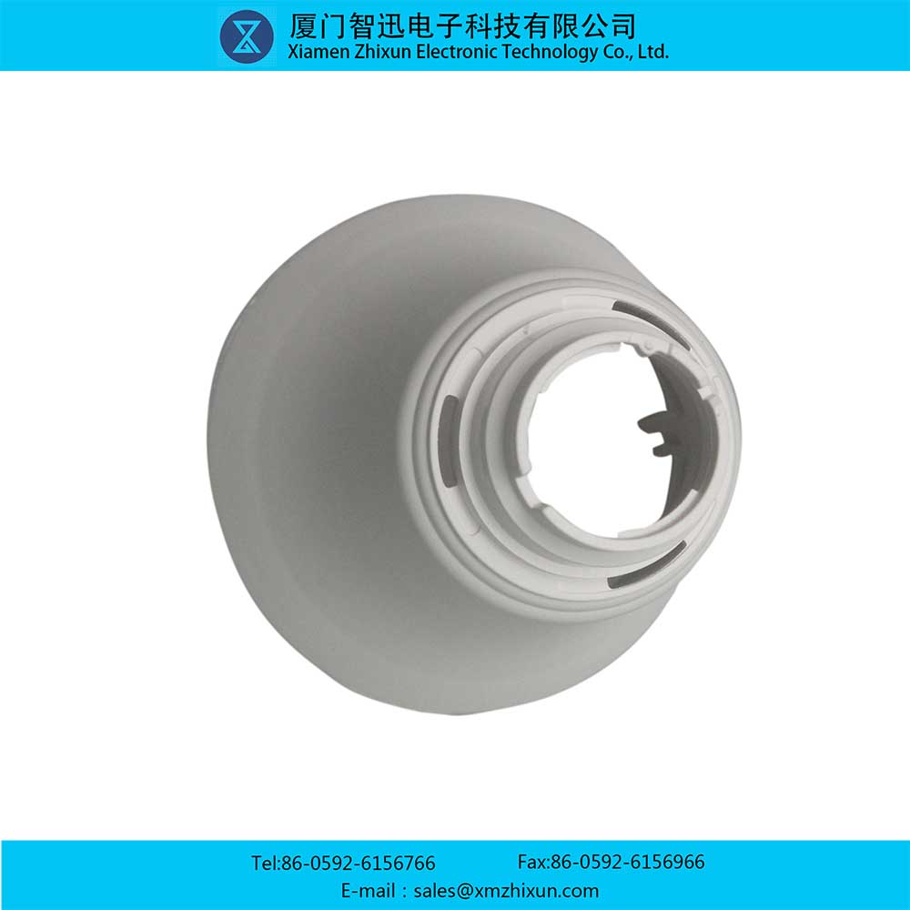1521-A白色磨砂LED球泡灯灯杯PBT塑包铝外壳