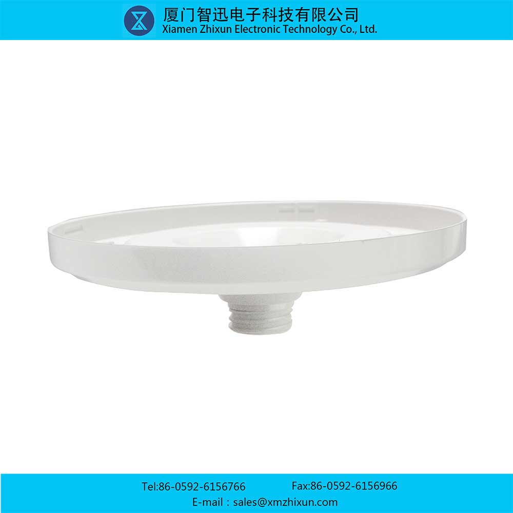 家庭办公商业照明节能LED蘑菇灯d200下盖纯白光滑面灯壳套件灯座灯杯PBT
